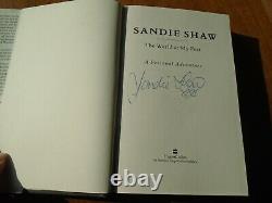 Sandie Shaw signed first edition book The World at My Feet