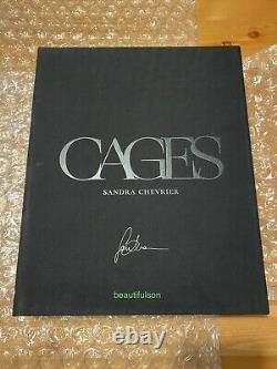 Sandra Chevrier Cages DELUXE EDITION Monograph Book WITH MINI-PRINT S/N x/200