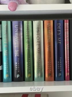 Shatter Me COMPLETE SET signed (books 4-7) Fairyloot edition