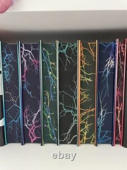 Shatter Me COMPLETE SET signed (books 4-7) Fairyloot edition