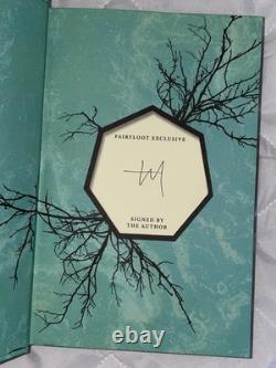 Shatter Me COMPLETE SET signed (books 4-7) Fairyloot edition
