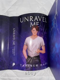 Shatter Me COMPLETE SET signed (books 4-7) Fairyloot edition