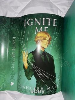 Shatter Me COMPLETE SET signed (books 4-7) Fairyloot edition
