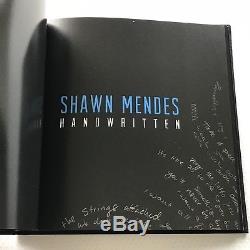 Shawn Mendes Autographed Signed'Handwritten' Book Deluxe Edition CD