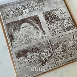 Shelter Sketch Book / Henry Moore 1944 Hardcover Signed By Facsimile