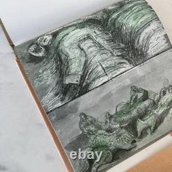 Shelter Sketch Book / Henry Moore 1944 Hardcover Signed By Facsimile
