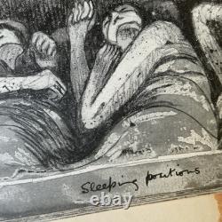 Shelter Sketch Book / Henry Moore 1944 Hardcover Signed By Facsimile