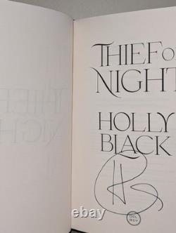 Signed-1st Edition-Book of Night Thief of Night by Holly Black