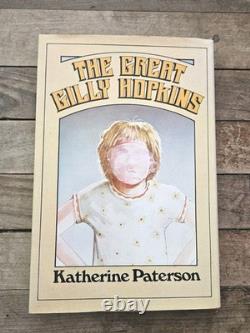 Signed 1st Edition First Print Katherine Paterson Book THE GREAT GILLY HOPKINS
