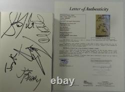 Signed Aerosmith Autographed Full Band Walk This Way 1st Edition Book Jsa Y54193