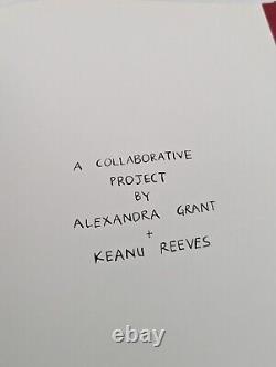 Signed Alexandra Grant And Keanu Reeves Shadows Book First Edition