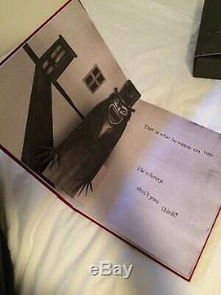 Signed And Numbered First Edition Mister Babadook Pop Up Book Rare Collectable