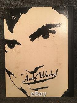 Signed Andy Warhol Index Book First Edition Hardcover Good Condition with Invite