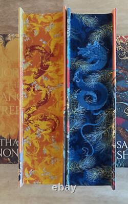 Signed BROKEN BINDING The Roots of Chaos Samantha Shannon Hardcover Book Set