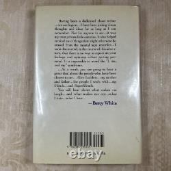 Signed Betty White Book In Person Biography 1987 1st Edition Hardcover Jacket