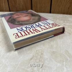 Signed Betty White Book In Person Biography 1987 1st Edition Hardcover Jacket