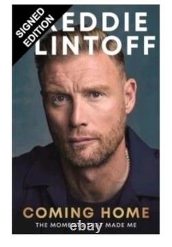 Signed Book Freddie Flintoff Coming Home by Andrew Flintoff First Edition