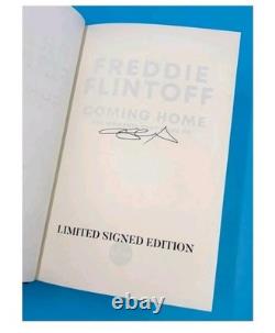 Signed Book Freddie Flintoff Coming Home by Andrew Flintoff First Edition