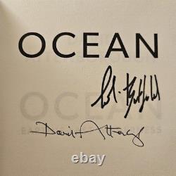 Signed Book Ocean by Sir David Attenborough First Edition 1st Print
