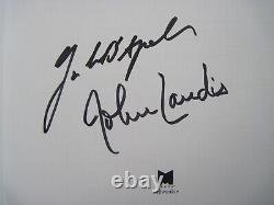 Signed By John Landis Book On The Films Of John Landis First Edition As New