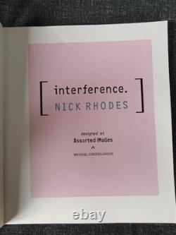 Signed Copy of Interference by Nick Rhodes from Duran Duran (Paperback, 1984)