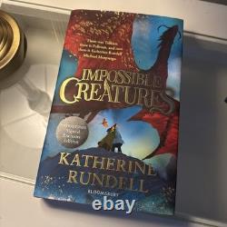 Signed First Edition 1st print- Impossible Creatures by Katherine Rundell Book