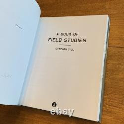Signed First Edition A Book Of Field Studies By Stephen Gill 2004 Chris Boot