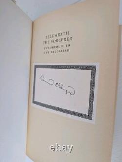 Signed First Edition David Eddings Belgarath the Sorcerer Hardcover