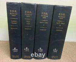 Signed First Edition F. D. R. Franklin Delano Roosevelt His Personal Letters