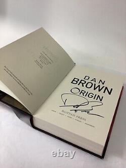 Signed First Edition ORIGIN By Dan Brown