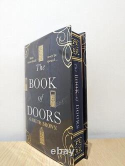 Signed-First Edition-The Book of Doors by Gareth Brown-Sprayed Edge-New