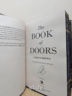 Signed-First Edition-The Book of Doors by Gareth Brown-Sprayed Edge-New