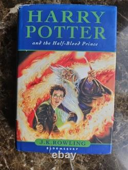 Signed -Harry Potter and the Half-Blood Prince 1st edition with Error Collectors