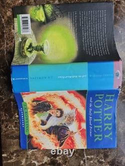 Signed -Harry Potter and the Half-Blood Prince 1st edition with Error Collectors