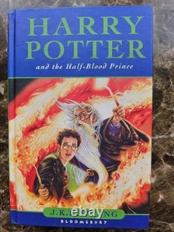 Signed -Harry Potter and the Half-Blood Prince 1st edition with Error Collectors