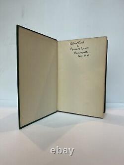 Signed Inscribed Complete Poems of Robert Frost 8th Printing Dartmouth 1959