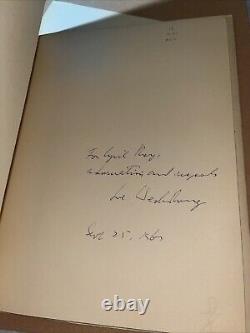 Signed & Inscribed to Cyril Ray Plaisir Du Vin / Wine 1963 Limited Edition Book