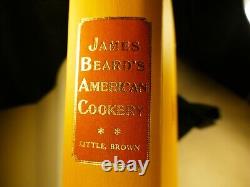 Signed JAMES BEARD s American Cookery Recipes Cookbook 1972 1st edition 5th XLNT