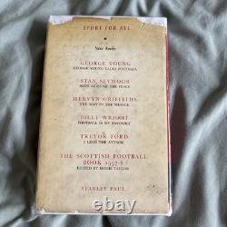 Signed Jackie Milburn Golden Goals Hardback Book 1st edition 1957