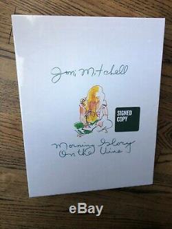 Signed Joni Mitchell Morning Glory on the Vine Book Deluxe Edition HC 1/1 Rare