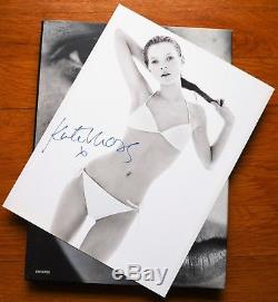 Signed Kate Moss Book 1995 Special Hardcover 1st Edition With Photograph