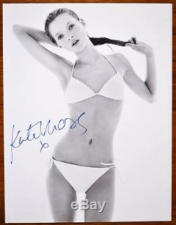 Signed Kate Moss Book 1995 Special Hardcover 1st Edition With Photograph