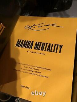 Signed Kobe Bryant Mamba mentality hardback book. Rare. NBA, m. French edition