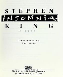 Signed Limited Deluxe Edition Stephen King 1994 Insomnia Ziesing Books HC withDJ