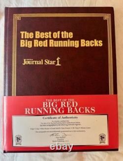 Signed Limited Edition Book The Best of the Big Red Running Backs- Nebraska