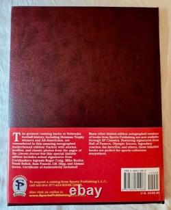 Signed Limited Edition Book The Best of the Big Red Running Backs- Nebraska