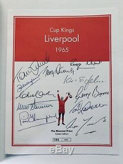 Signed/Limited Edition Cup Kings Liverpool 1965. Football Book Christmas Gift