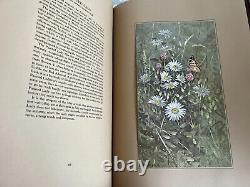 Signed Limited Edition Gordon Beningfield Butterfly Art Book With 20 Prints