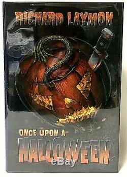 Signed Limited Edition Once Upon A Halloween Richard Laymon Cemetery Dance Book