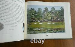 Signed Limited Edition Walking The Fairways With Golf Artist Bill Waugh Art Book
